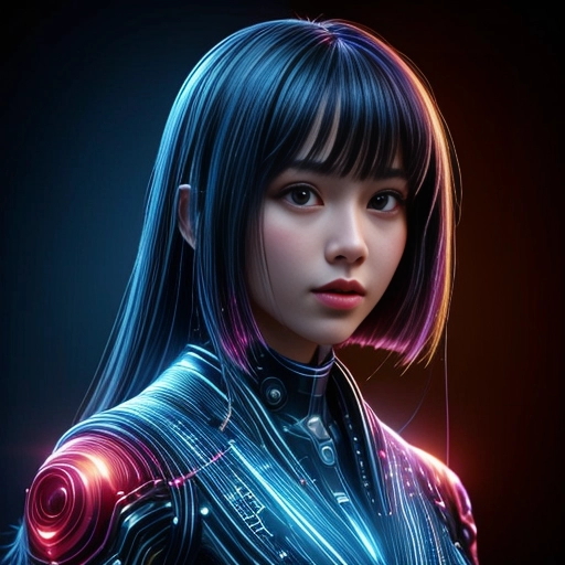 Pao mise en page internet vidéo illustration 3d serveur IA générative AI freelance paris studio de création magazines F2NWEC40